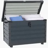 ComfortXL Gartenbox, Dunkelgrau, Metall, 62x65x100 cm, Aufbewahrung & Schutzhüllen, Gartenboxen