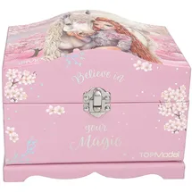 DEPESCHE 13608 TOPModel Schmuckschatulle mit Licht, Viva Violet