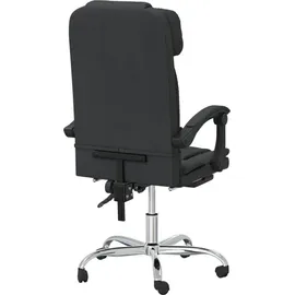 vidaXL Bürostuhl mit Massagefunktion Kunstleder Schwarz