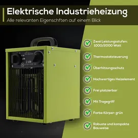 Tronitechnik TT-EIH-152 2000 W Grün