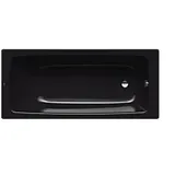 Kaldewei Cayono Badewanne 275000010701 170x75cm, ohne Effekt/Antislip, schwarz