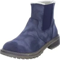 Alyssa Damen-Stiefelette Blau, Farbe:blau, EU Größe:40 - Blau - 40