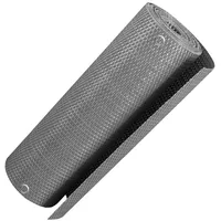 nyvi Balkonverkleidung 90 x 500 cm Hellgrau Polyrattan