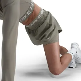 Nike Pro Dri-FIT 2in1 Shorts Damen Khaki/Grün XS