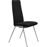 Stressless® Polsterstuhl Laurel, High Back, Größe M, mit Beinen aus Stahl in Chrom matt schwarz