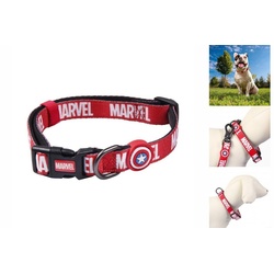 MARVEL Hundeleine Hundehalsband Marvel ML Rot rot