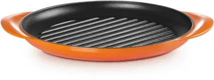 Le Creuset GRILLPLATTE RUND 25 CM OFENROT