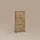 livinity® Aterno 60 x 130 x 24 cm mit 3 Schubladen / braun