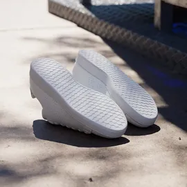 adidas Advantage Cloud White / Cloud White / Green 40 2/3