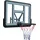 Master Basketballbrett Schwarz 110 x 75 cm