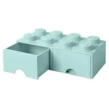 LEGO Brick Drawer Aqua Blue