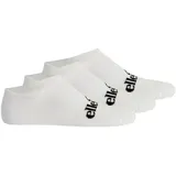 Ellesse FRIMO NO SHOW SOCKS Sneakersocken 3er Pack Weiß 40-43