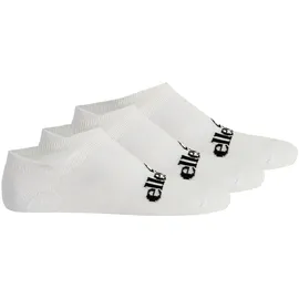 Ellesse FRIMO NO SHOW SOCKS Sneakersocken 3er Pack Weiß 40-43