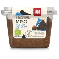 Lima Rice Miso 25% weniger Salz, nicht pasteurisiert bio