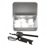 MFH Feuerzeug MFH Feuerstarter-Set Zündstein für Outdoor (Feuerstarter-Set für Outdoor), Kompakt und leicht blau