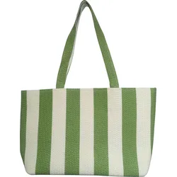 Strohtasche Streifen