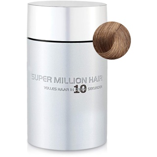 Super Million Hair Haar Fasern und Schütthaar, hochwertiges Streuhaar zur Haarverdichtung, 15 g, Dark-Blond (4)