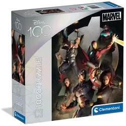 Clementoni 39721 - 1000 Teile Puzzle Disney 100 - Marvel