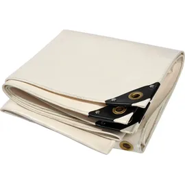 Nemaxx Schutzplane 400 x 500 cm Weiß