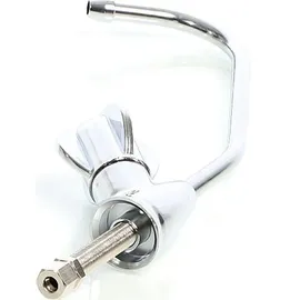 Naturewater 6,35 mm (1/4') Wasserhahn Delux I D-05, Wasserhahn Armatur für Umkehrosmose und Wasserfilteranlagen, Küchenarmatur 360° schwenkbar