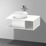 Duravit D-Neo 80x55cm, w m, 1 Fa, 1 Konsolenpl., wandhängend