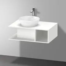 Duravit D-Neo 80x55cm, w m, 1 Fa, 1 Konsolenpl., wandhängend