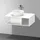 Duravit D-Neo 80x55cm, w m, 1 Fa, 1 Konsolenpl., wandhängend