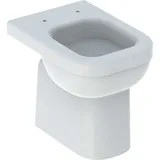 Geberit Renova Nr. 1 Comfort Tiefspül-WC, 6 l, bodenstehend, 218500, Farbe: Weiß, mit KeraTect