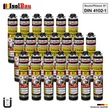 Brandschutzschaum B1 Bauschaum 20 x 750 ml Montageschaum Pistolenschaum Isolbau