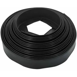 vidaXL Rasenkante 2000 x 4 x 5 cm 1 Stück schwarz