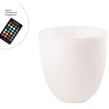 Beleuchteter Pflanztopf Shining Curvy Pot S (RGB)