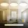 B.K.Licht LED Deckenlampe 1 rund Nickel-matt