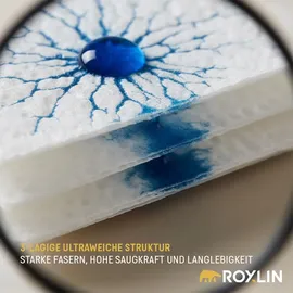 roxlin Premium Küchenrollen 3-lagig 32 Rollen