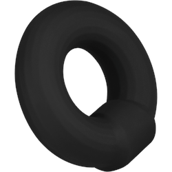 Dehnbarer Penisring, 2,3 - 5,3 cm, schwarz