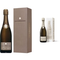 Louis Roederer Champagne Brut Vintage Deluxe Geschenkpackung Champagner, 750ml & Champagner Roederer Collection 242 in Grafik-Geschenkpackung - Nachfolge Brut Premier Champagner, 750ml
