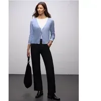 STREET ONE Kuscheliger V-Neck Cardigan Blau 34