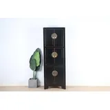 Yajutang Chinesischer Schrank aus Massivholz – Dunkelrot – Handgefertigt