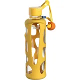 LEONARDO Trinkflasche Bambini 500 ml gelb Löwe, 028830, 27,3 cm