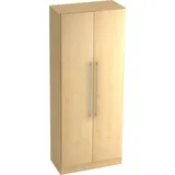 Hammerbacher Solid 5OH Garderobenschrank 80x42x200,4cm braun