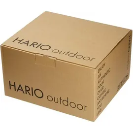 Hario Outdoor Coffee Basic Set Silber/Grau