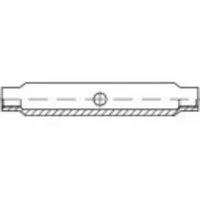 TOOLCRAFT 136557 Spannschlossmutter M6 Stahl galvanisch verzinkt DIN 1478 10St.