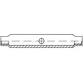 TOOLCRAFT 136557 Spannschlossmutter M6 Stahl galvanisch verzinkt DIN 1478 10St.