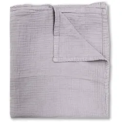 Wohndecke BIBERNA "0480100 Musselin", lila (flieder), B:150cm L:200cm, Wohndecken, gekreppte Optik+Struktur, leichte Sommer Decke, Tagesdecke, angenehm