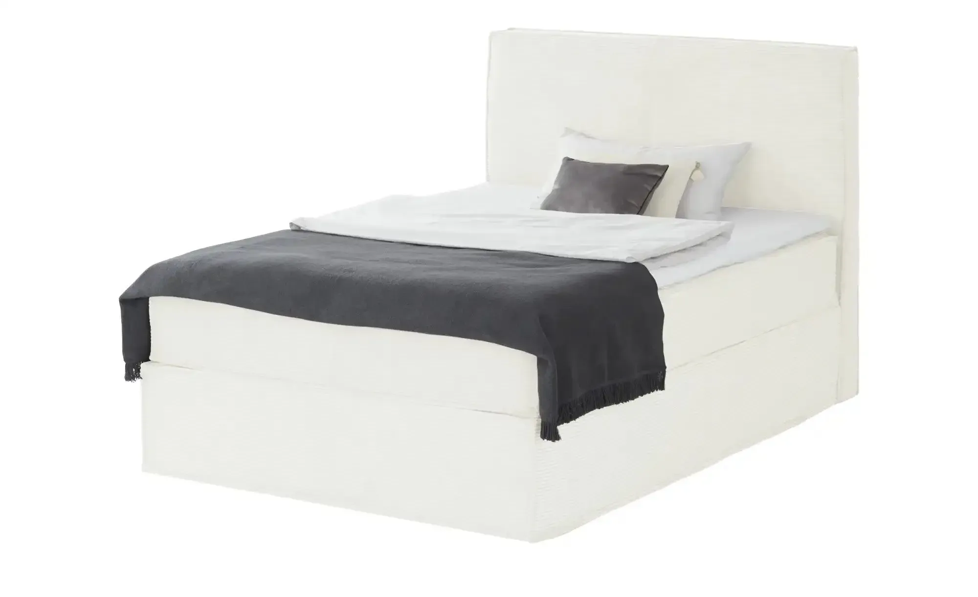 Boxi Boxspringbett  Boxi ¦ creme ¦ Maße (cm): B: 140 H: 125