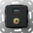 Gira UP Tragring USB A Klinke 568710