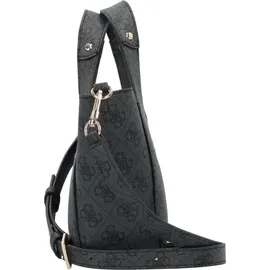 GUESS Calista 2 in 1 Mini Tote Coal Logo