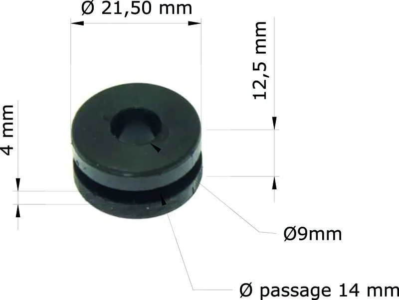 Tourmax Silent Block Honda XR250/650 von 10