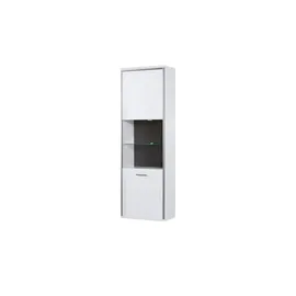 Uno Vitrine Setto 64 x 38 x 201 Weiß
