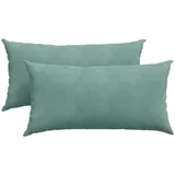 vidaXL Sofakissen 80 x 40 cm Meergrün