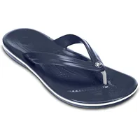 Crocs Flip Sandalen navy-weiß Übergröße CrocbandTM, Schuhe Doppelgrößen Deutsch:45-46 - 45-46